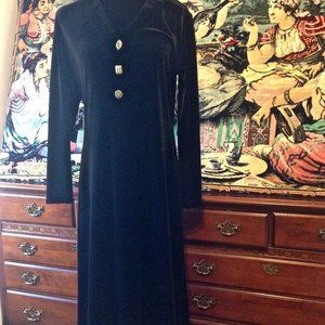 Barbara Lesser vintage velvet Maxi dress
